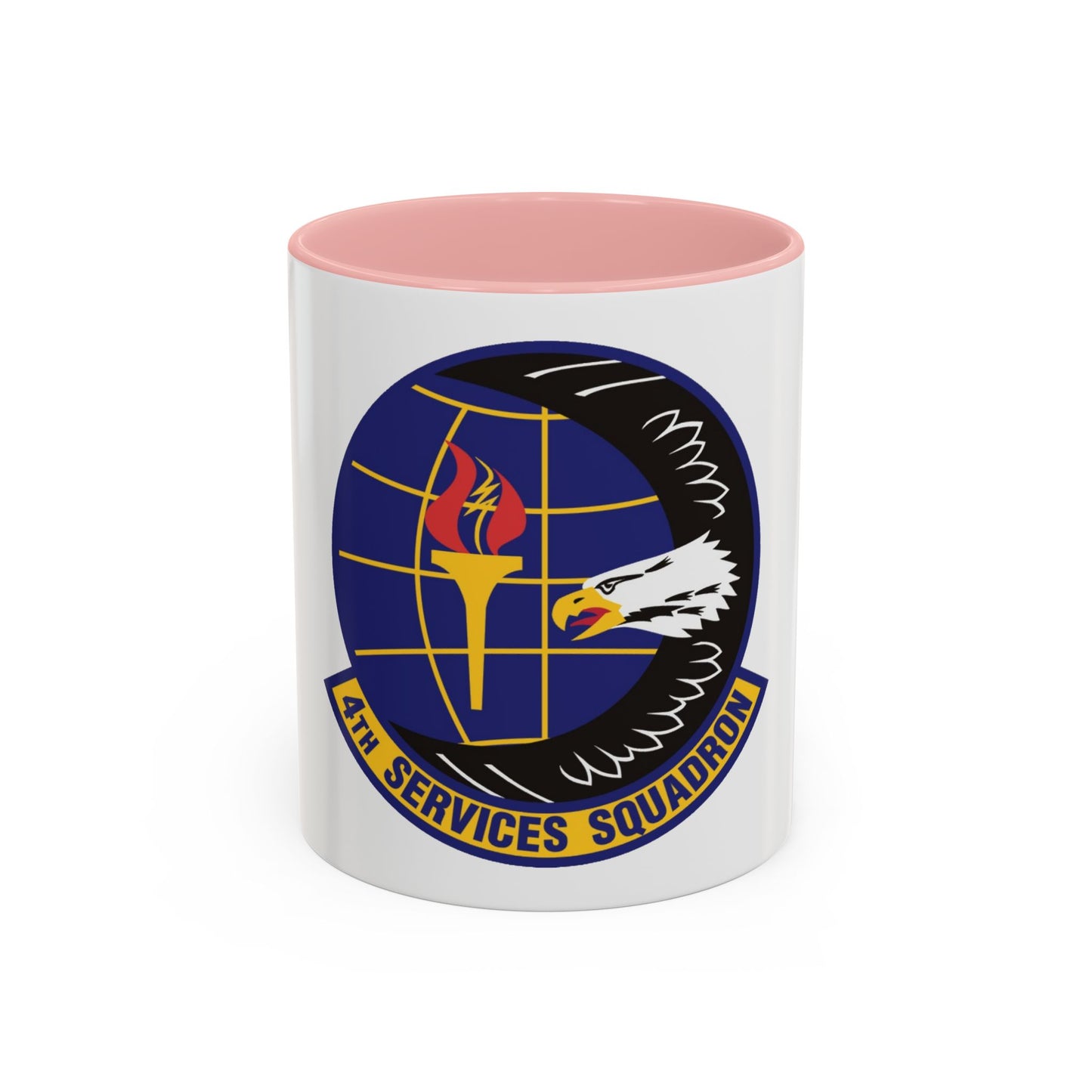 4th Services Squadron (U.S. Air Force) Accent Coffee Mug