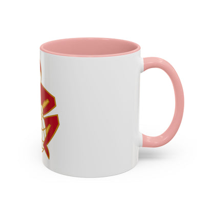 64 Engineer Battalion (U.S. Army) Accent Coffee Mug