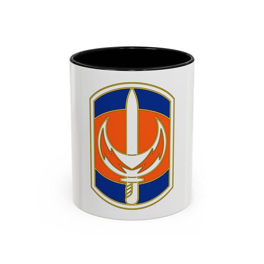 228 Signal Brigade 3 (U.S. Army) Accent Coffee Mug