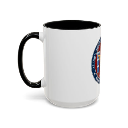 USCG CWO Assoc Steven Shields Chapter (U.S. Coast Guard) Accent Coffee Mug