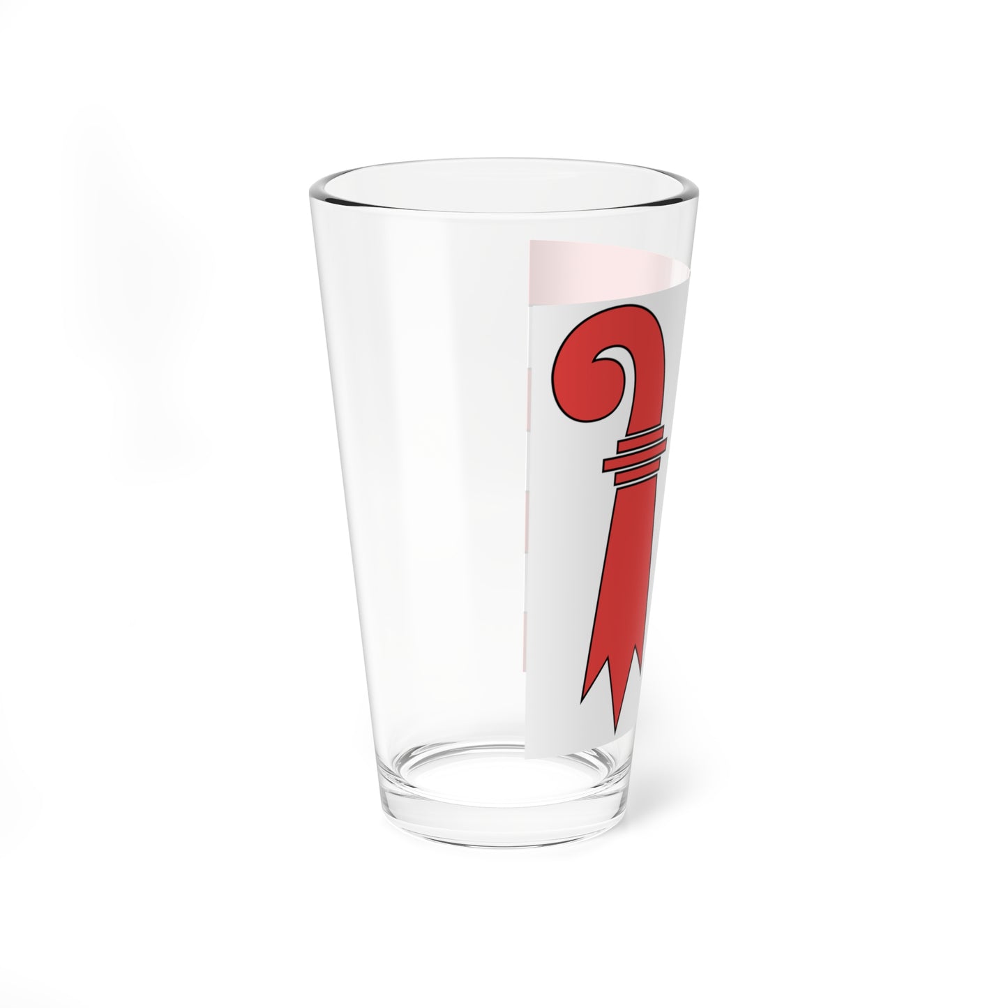 Flag of Canton of Jura (Switzerland) Pint Glass 16oz