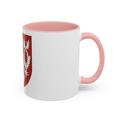 Small coat of arms of the Czech Republic - Accent Coffee Mug