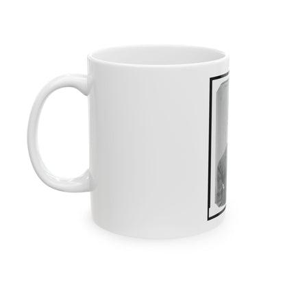 Michael Dunn, Half-Length Portrait, Facing Front (U.S. Civil War) White Coffee Mug