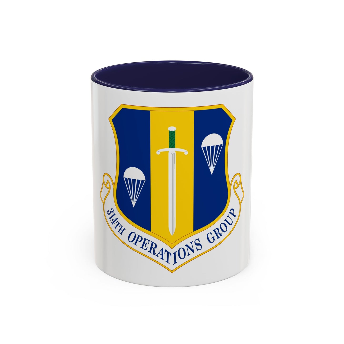 314 Operations Group AETC (U.S. Air Force) Accent Coffee Mug
