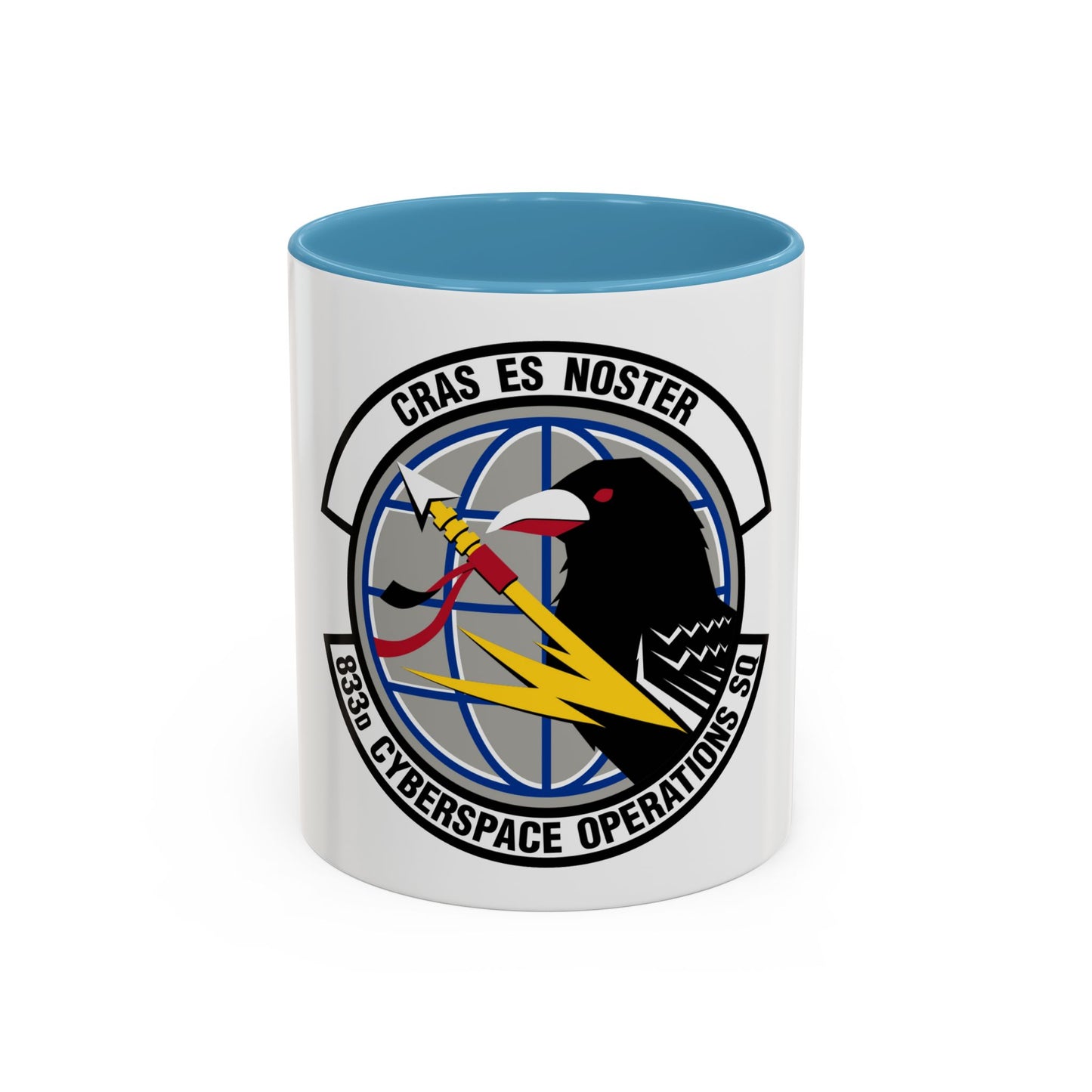 833 Cyberspace Operations Squadron ACC (U.S. Air Force) Accent Coffee Mug