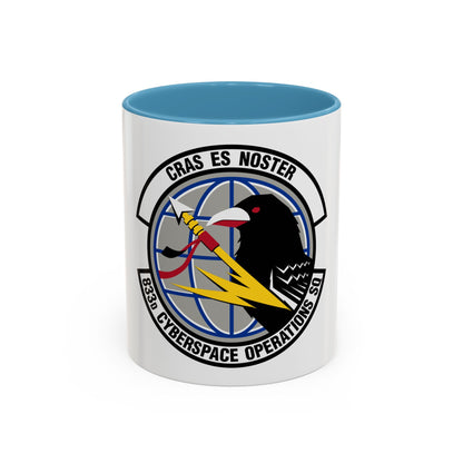 833 Cyberspace Operations Squadron ACC (U.S. Air Force) Accent Coffee Mug