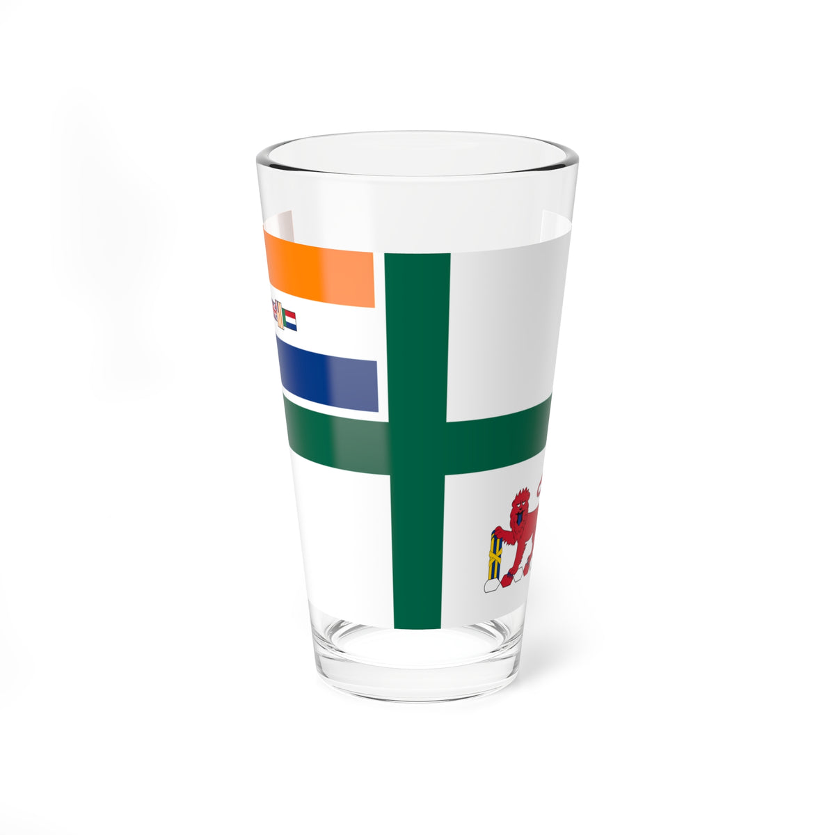 Naval color of South Africa pre-1994 (South Africa) Pint Glass 16oz