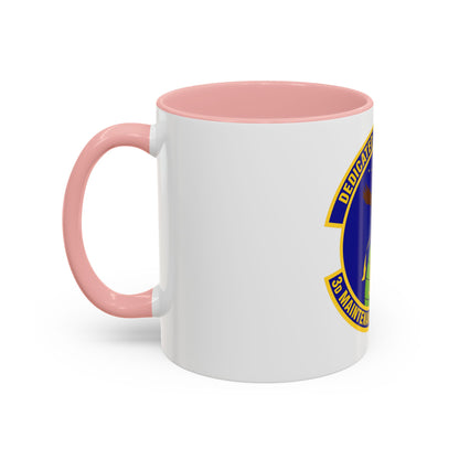3d Maintenance Operations Squadron (U.S. Air Force) Accent Coffee Mug