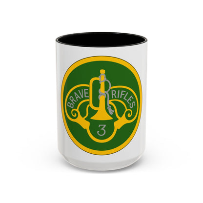 3 Cavalry Regiment (U.S. Army) Accent Coffee Mug