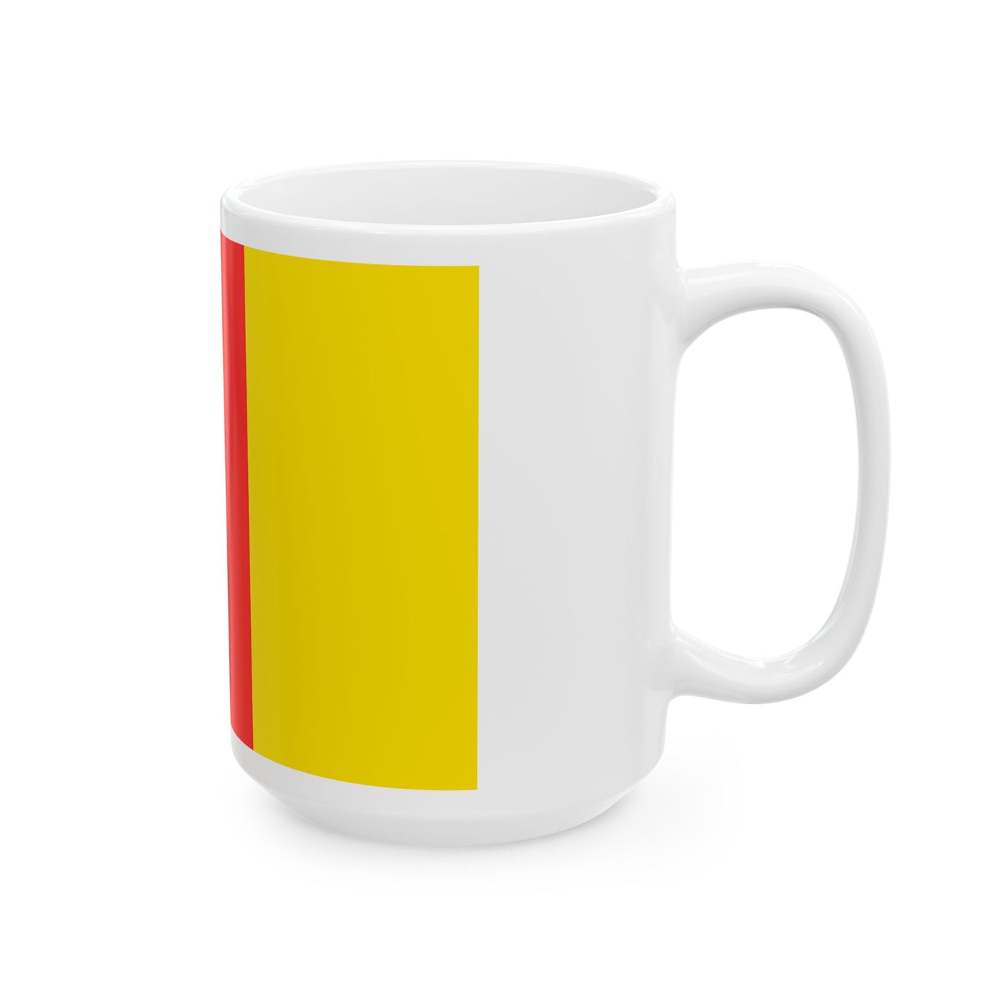 Flag of Prachin Buri Province Thailand - White Coffee Mug-Go Mug Yourself