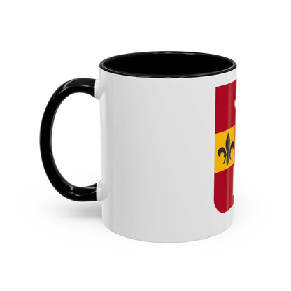 740th Antiaircraft Artillery Gun Battalion v2 (U.S. Army) Accent Coffee Mug