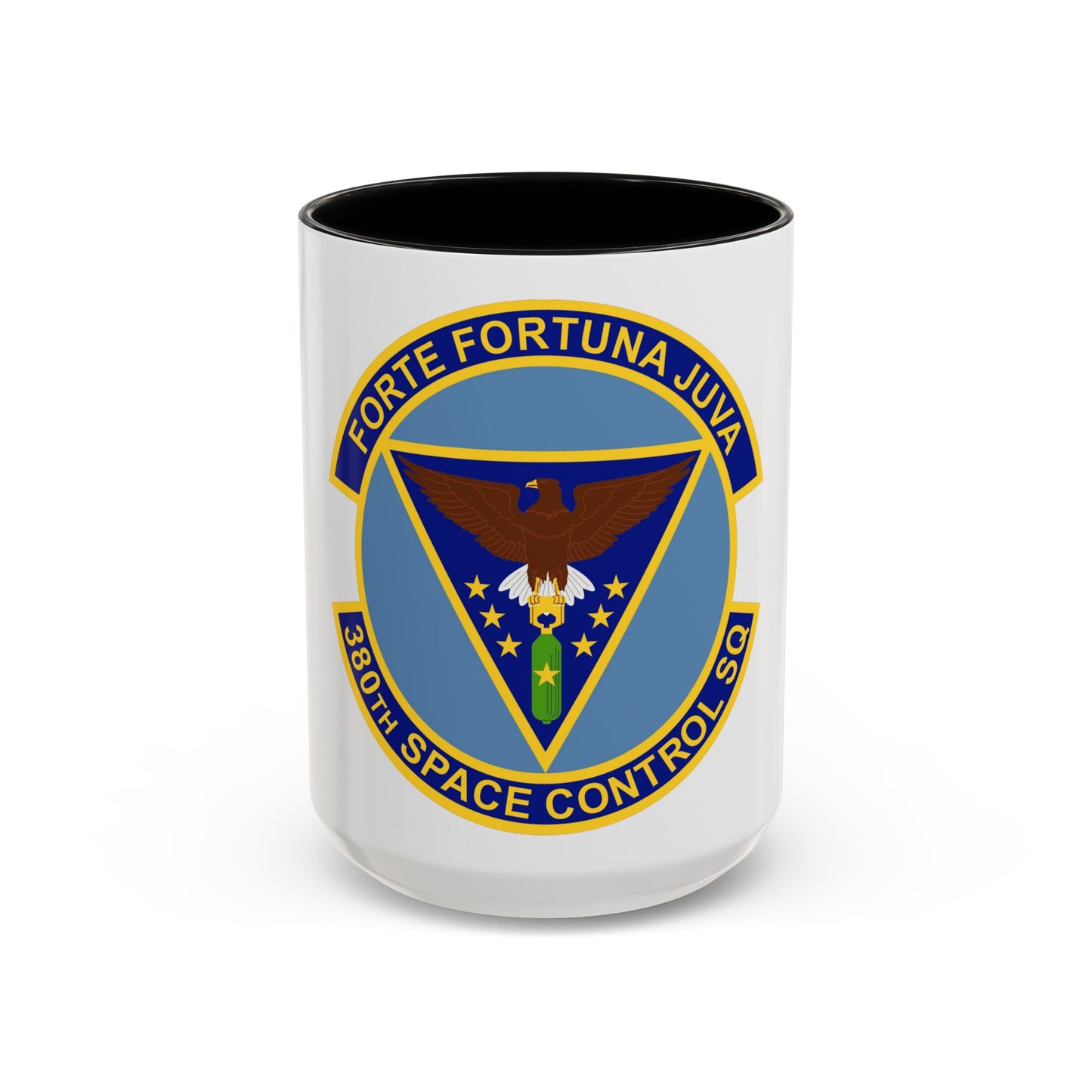 380th Space Control Squadron (U.S. Air Force) Accent Coffee Mug