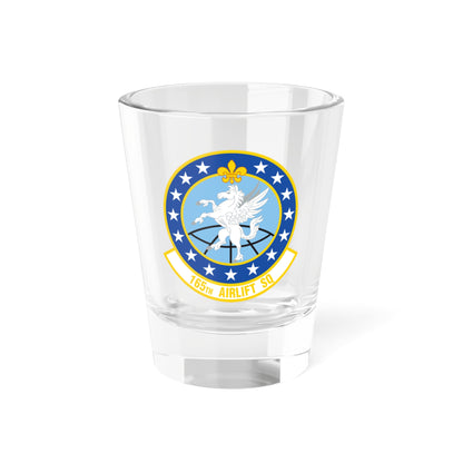 165 Airlift Squadron (U.S. Air Force) Shot Glass 1.5oz