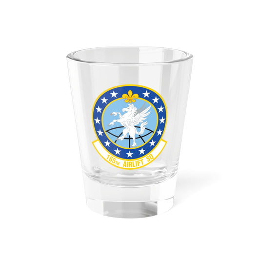 165 Airlift Squadron (U.S. Air Force) Shot Glass 1.5oz