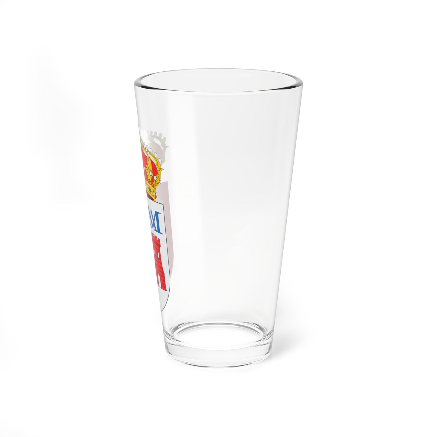 Escudo de Alcadozo (Spain) (Coat of Arms) Pint Glass 16oz