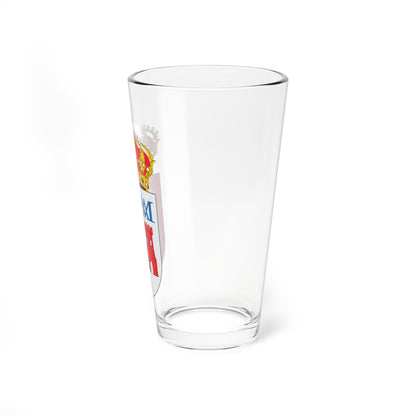 Escudo de Alcadozo (Spain) (Coat of Arms) Pint Glass 16oz