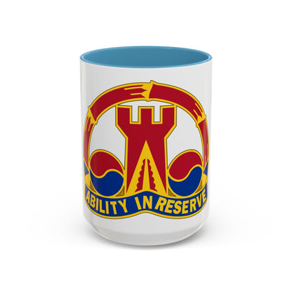 248 Engineer Battalion (U.S. Army) Accent Coffee Mug