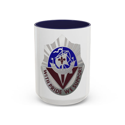 55 Surgical Hospital (U.S. Army) Accent Coffee Mug