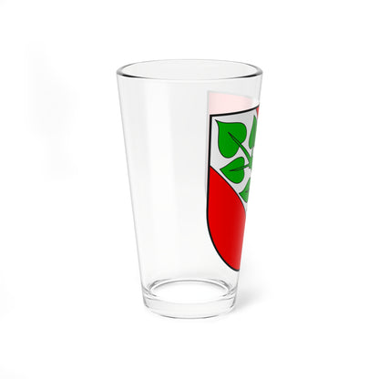 Rossa wappen (Switzerland) (Coat of Arms) Pint Glass 16oz