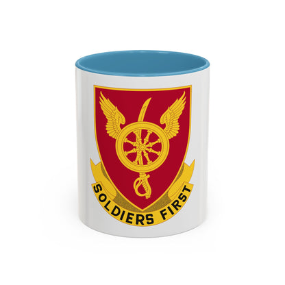 79 Ordnance Battalion Obsolete Insignia (U.S. Army) Accent Coffee Mug
