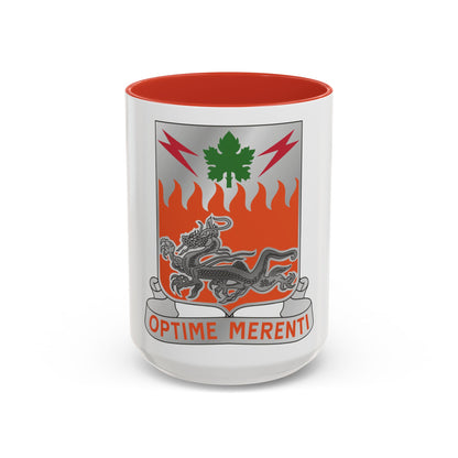307 Signal Battalion (U.S. Army) Accent Coffee Mug
