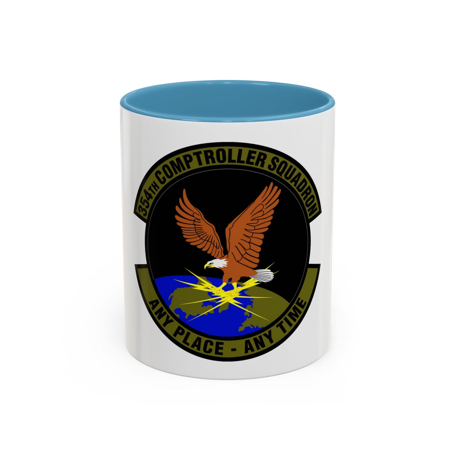 354th Comptroller Squadron (U.S. Air Force) Accent Coffee Mug