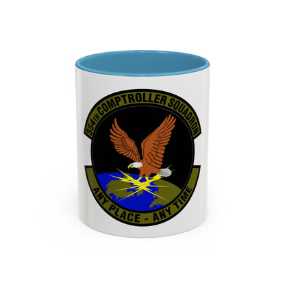 354th Comptroller Squadron (U.S. Air Force) Accent Coffee Mug