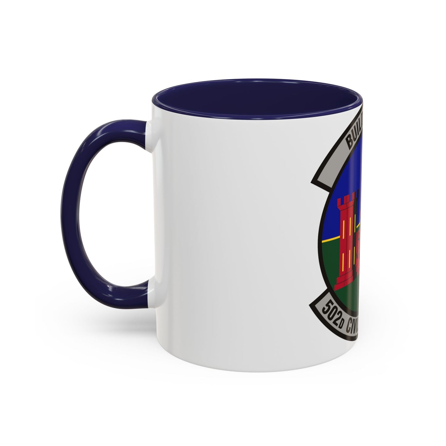 502d Civil Engineer Squadron (U.S. Air Force) Accent Coffee Mug