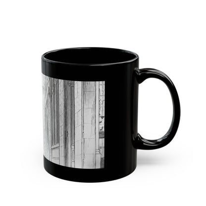 Fancy Town (1) - Black Coffee Mug