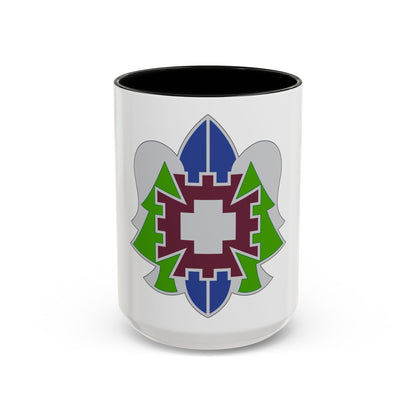 332 Medical Brigade 2 (U.S. Army) Accent Coffee Mug