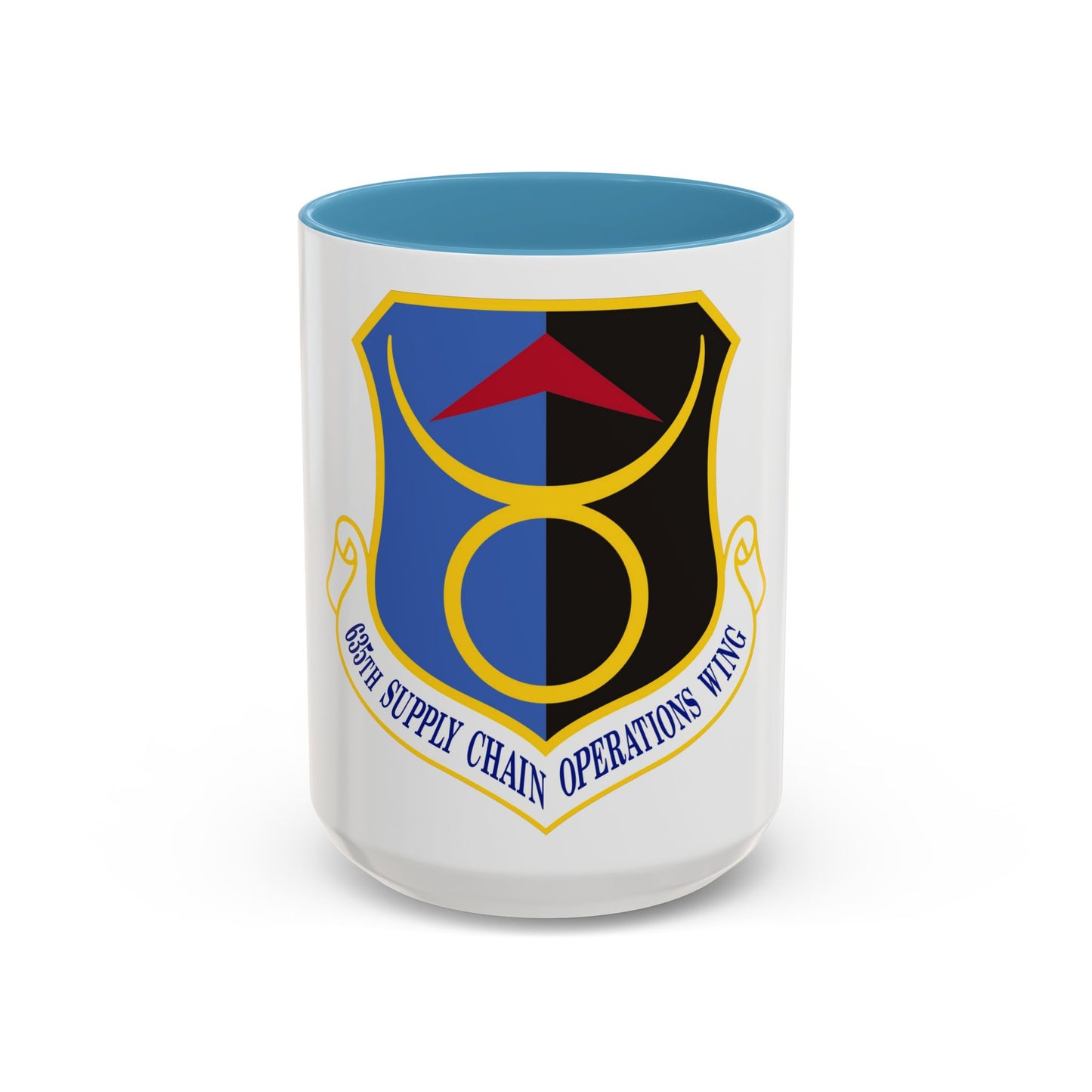 635th Supply Chain Operations Wing (U.S. Air Force) Accent Coffee Mug