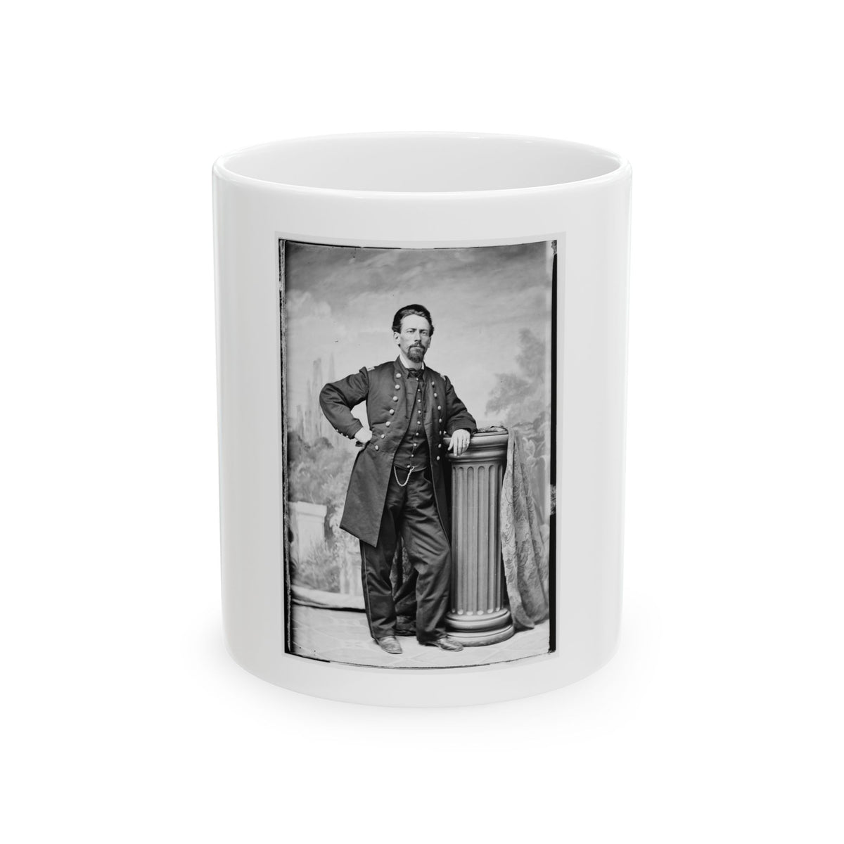 George Thom, Lt Col., Corps Of Engineers 001 (U.S. Civil War) White Coffee Mug