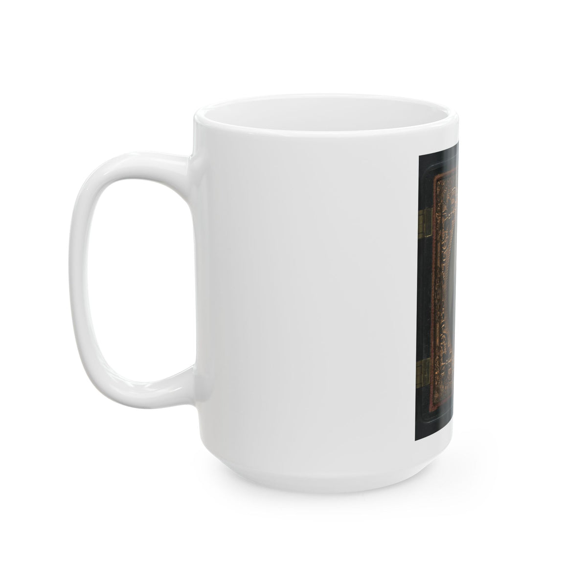 Unidentified Soldier In Union Uniform And Forage Cap(4) (U.S. Civil War) White Coffee Mug