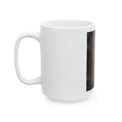 Unidentified Soldier In Union Uniform And Forage Cap(4) (U.S. Civil War) White Coffee Mug