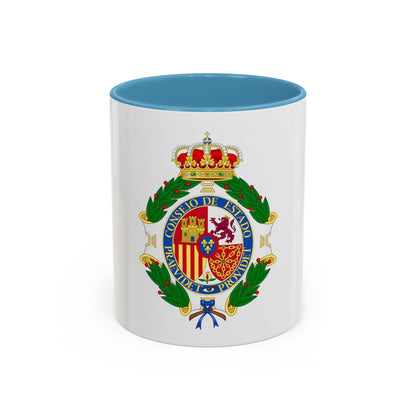 Coat of Arms of the Spanish Council of State - Accent Coffee Mug