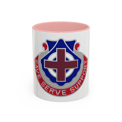 435 Medical Battalion (U.S. Army) Accent Coffee Mug