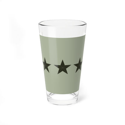 SS.OO.8.EJER.SUR.CAPITÁN (Chile) (Military Rank) Pint Glass 16oz