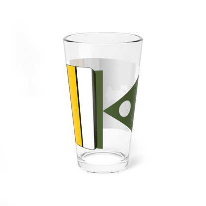 Army FRA OF 04 ROTATION CAVALRY (Military Rank) Pint Glass 16oz