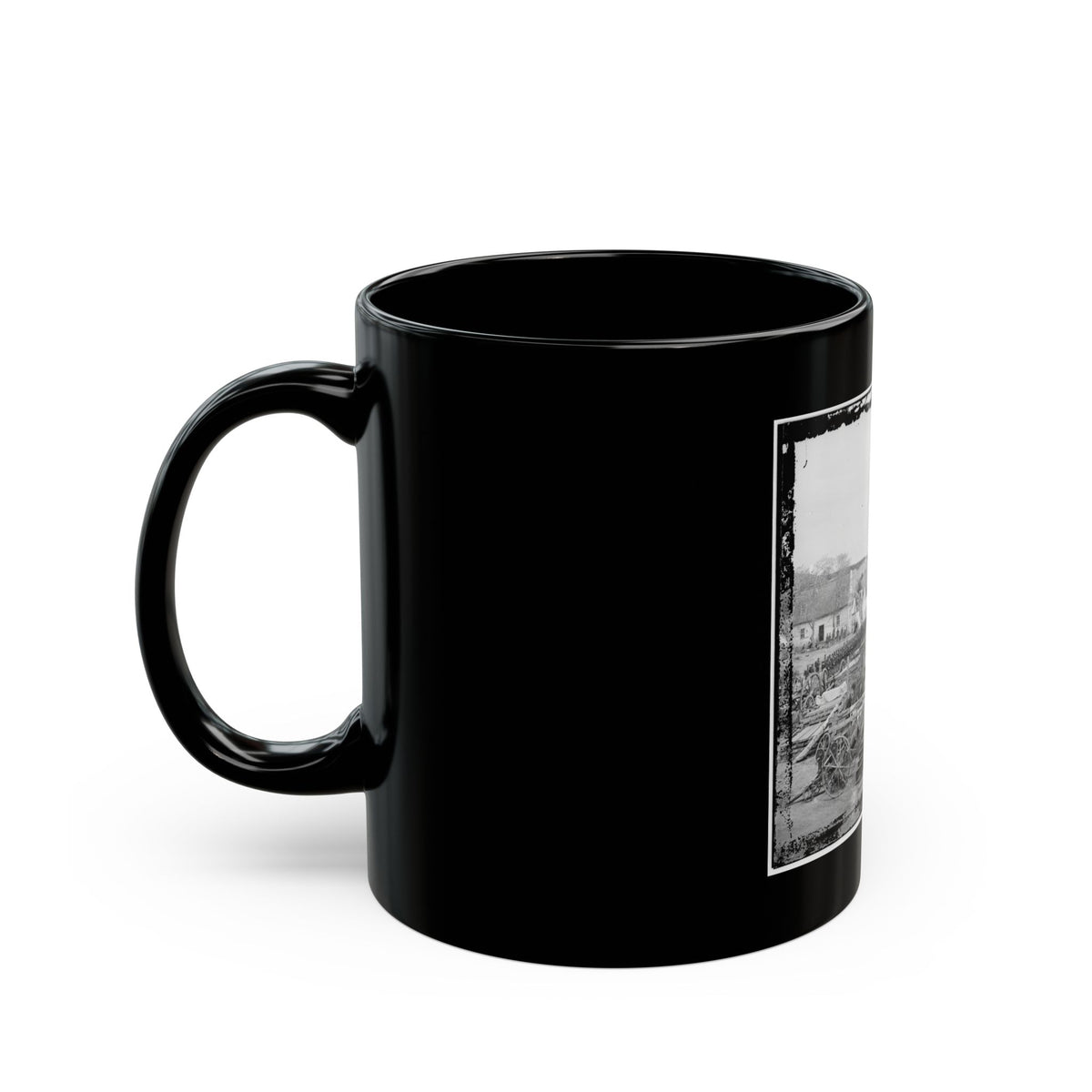 Yorktown, Va. Federal Artillery Park (U.S. Civil War) Black Coffee Mug