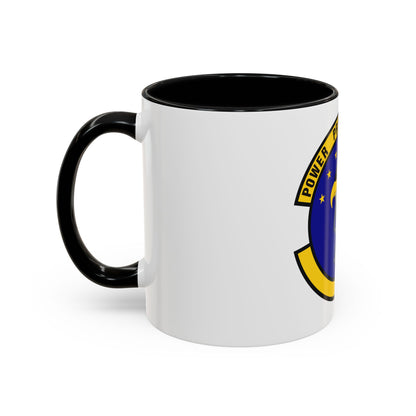 580 Software Engineering Squadron AFMC (U.S. Air Force) Accent Coffee Mug