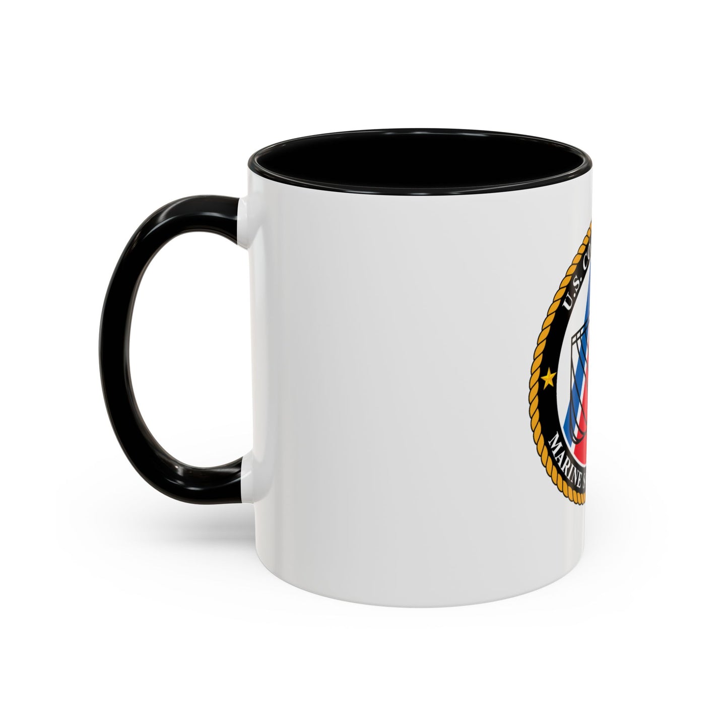 USCG MARINE SAFETY CENTER (U.S. Coast Guard) Accent Coffee Mug