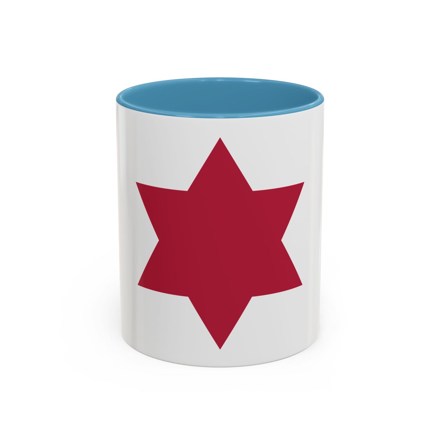 6th Infantry Division (U.S. Army) Accent Coffee Mug