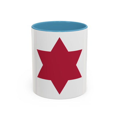 6th Infantry Division (U.S. Army) Accent Coffee Mug