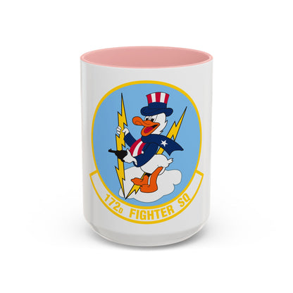 172 Fighter Squadron (U.S. Air Force) Accent Coffee Mug