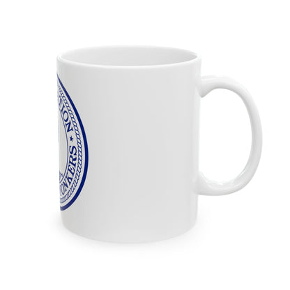 Seal of Yonkers New York - White Coffee Mug
