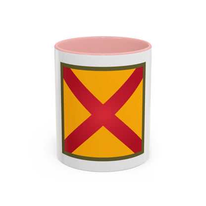 US 63rd Cavalry Division (U.S. Army) Accent Coffee Mug