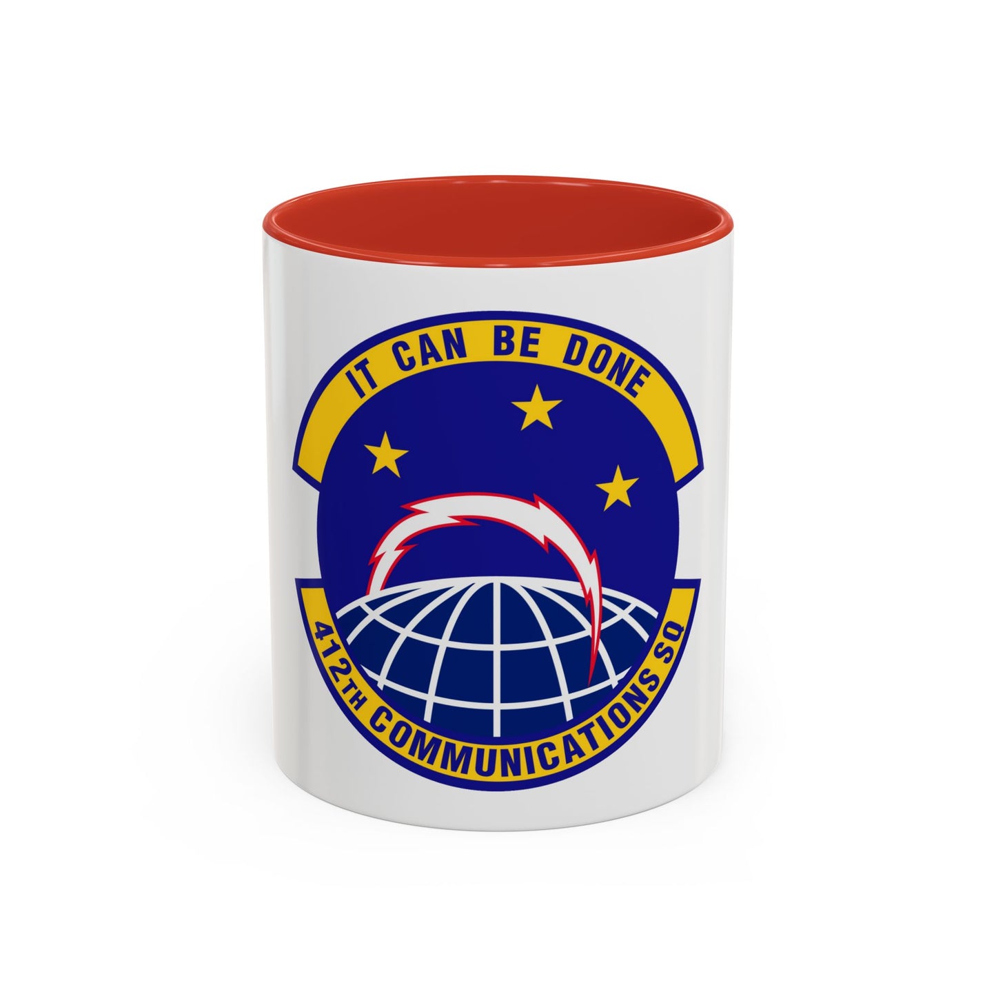 412th Communications Squadron (U.S. Air Force) Accent Coffee Mug