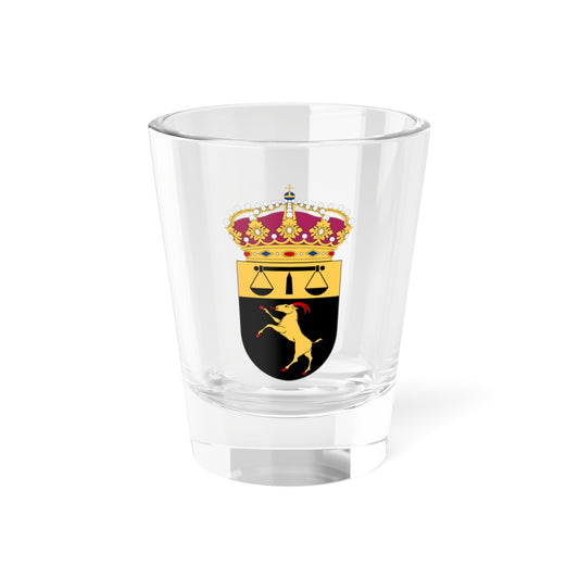 Hälsinglands tingsrätt vapen (Sweden) (Coat of Arms) Shot Glass 1.5oz