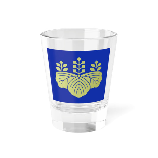 Go-shichi no kiri crest (Japan) (Coat of Arms) Shot Glass 1.5oz