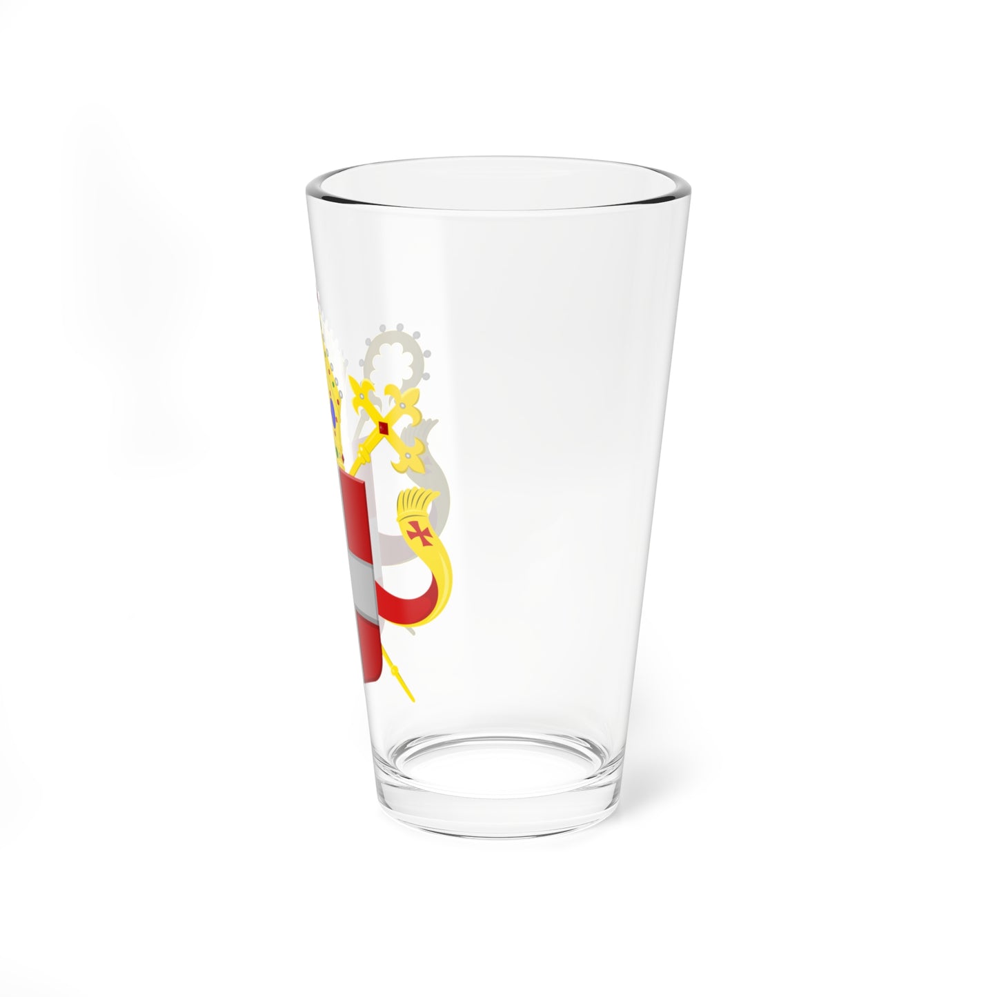 Wapen Bisdom Utrecht (Netherlands) (Coat of Arms) Pint Glass 16oz